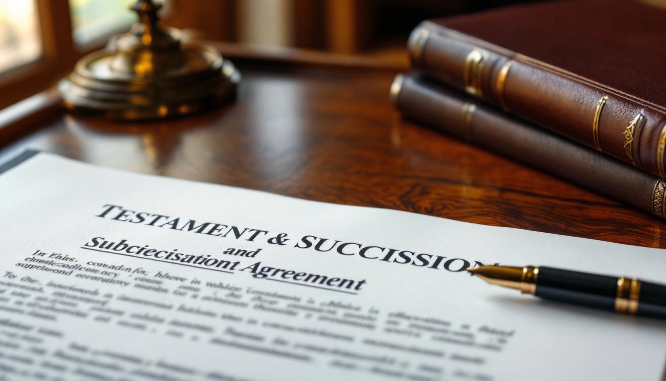 Testament et succession : protéger vos héritiers avec un acte authentique