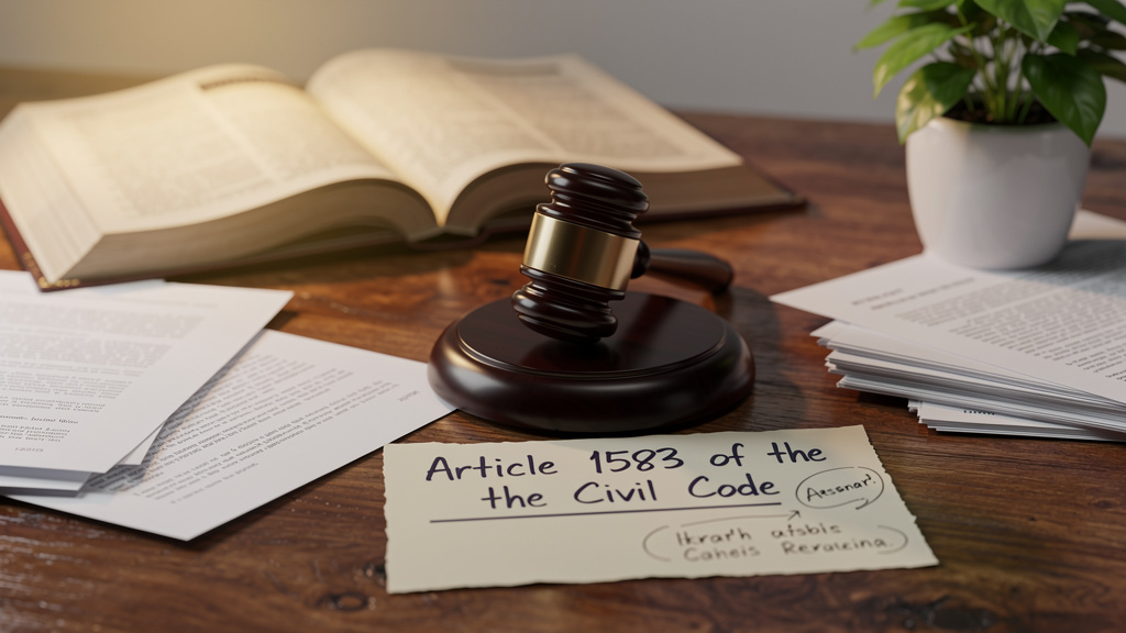 Les défis liés à l'application de l'art 1583 du code civil